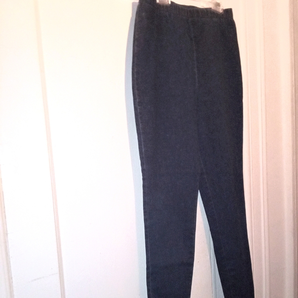 Women's Denim Blue Skinny Jeans Size Large - Picture 6 of 9